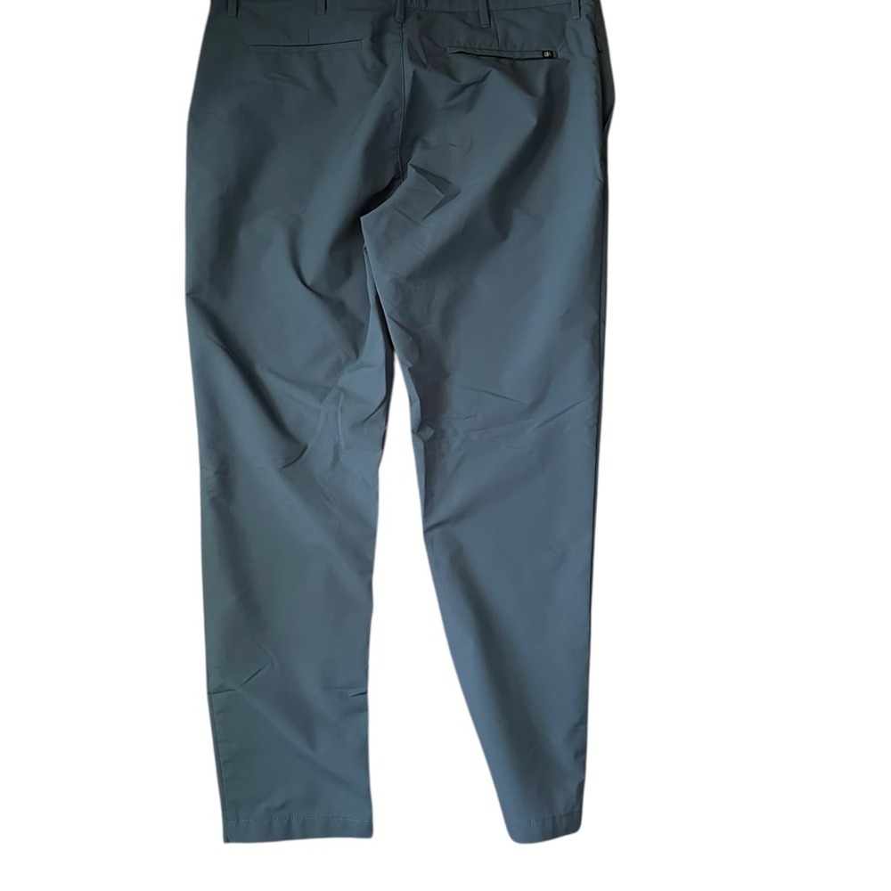 Banana Republic Men's Athletic Slim Performance Pant-38x32 (Navy Blue)